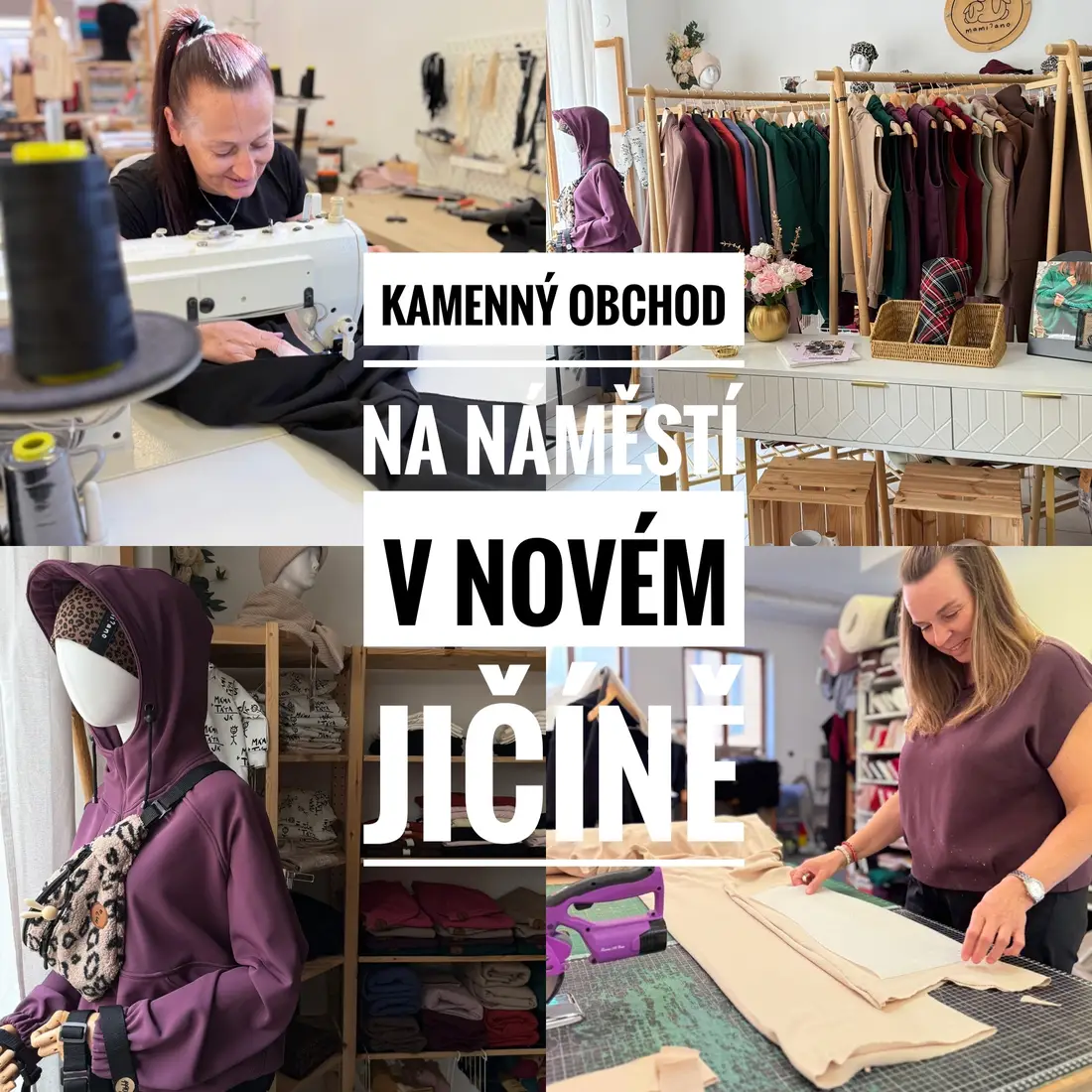 Kamenný obchod mamiano na náměstí v Novém Jičíně